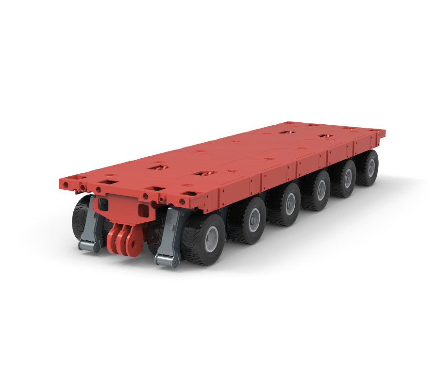 KTSP-6 samohodni modularni transporter sa 6 osovina (SPMT)